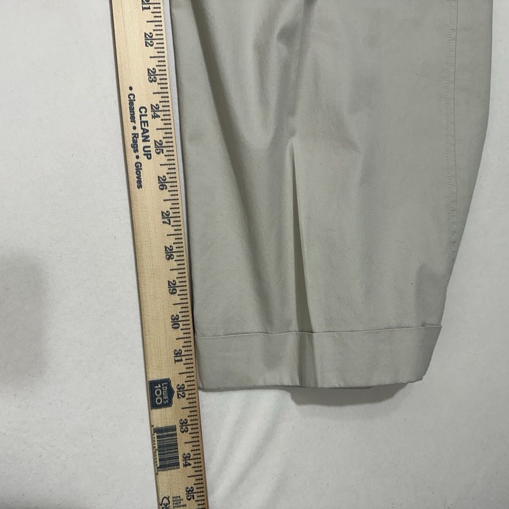 Fairway & Greene Mens Golf Pants 38 Khaki Pleated - Picture 9 of 11